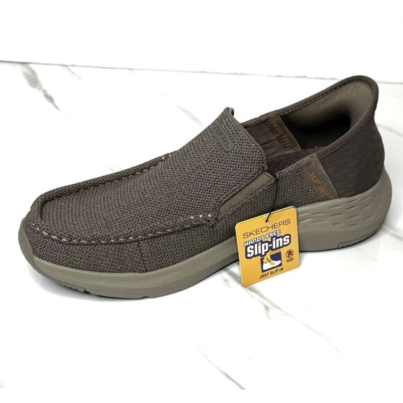Skechers Slip-Ins Relaxed Fit Parson - Ralven Men's Size 9 Taupe RIGHT SHOE NEW! - Picture 1 of 11